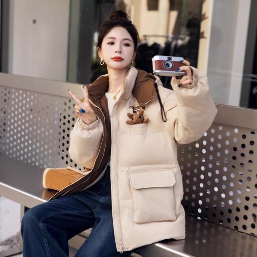 新国标90白鸭绒加肥加大码胖mm200斤中长款孕妇羽绒服外套女2503 商品图0