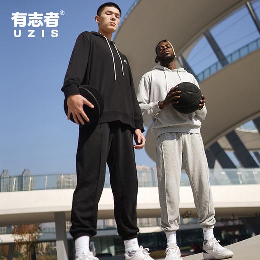 UZIS运动裤男宽松束脚裤春夏季裤子休闲灰色美式训练卫裤篮球长裤【切割1.0】 商品图1