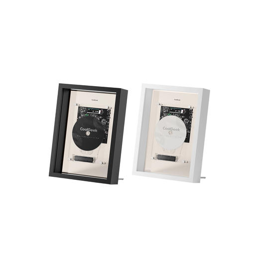CoolGeek M1音乐画框CD机 动态艺术挂画蓝牙播放器家居工业美学创意装饰相框（需搭配音响使用） 商品图0