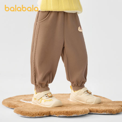 巴拉巴拉宝宝长裤加绒女童裤子冬2025新款休闲裤甜美 商品图2