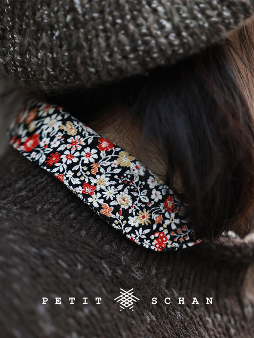 PETIT SCHAN小闪 CLO#994 black rice porridge 黑米粥 牦牛绒羊毛手纺纱手编背心 商品图4