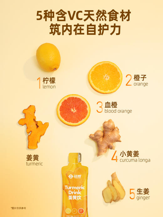 迈胜 姜黄饮 30ml/支 商品图2