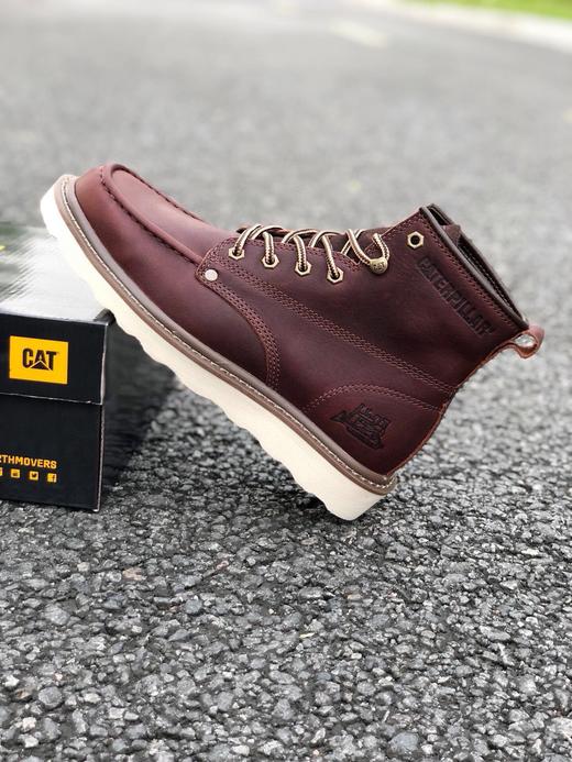 元单推土机经典款  CAT卡特男鞋牛皮休闲靴工装靴男靴 商品图3