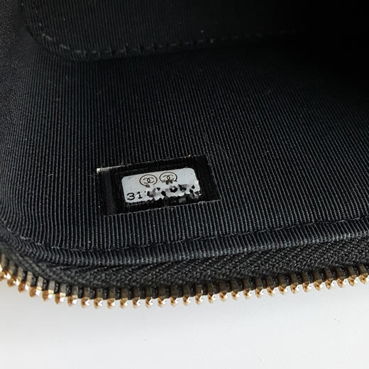 【95新】CHANEL香奈儿AP2158 B05471 94305黑金羊皮山茶花蝴蝶结小盒子化妆包链条单肩包女士 071225AK14 商品图9