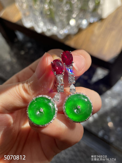 平安扣耳坠【5070812】具体价格微信咨询 商品图1