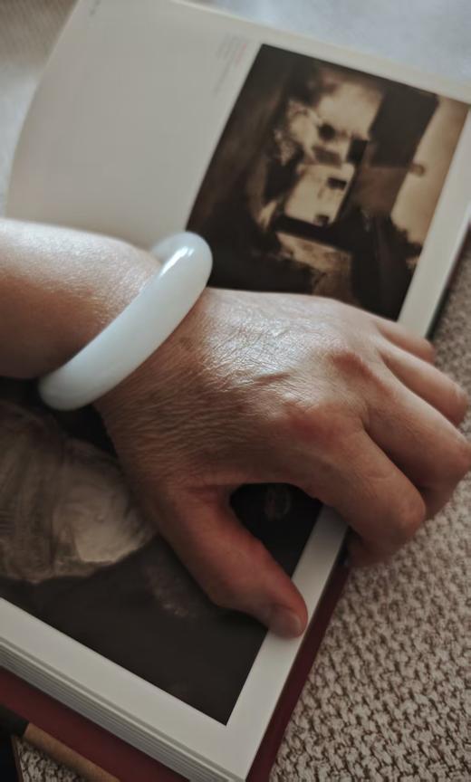 大雪·和田玉手镯【 嘉石群播317】 商品图0