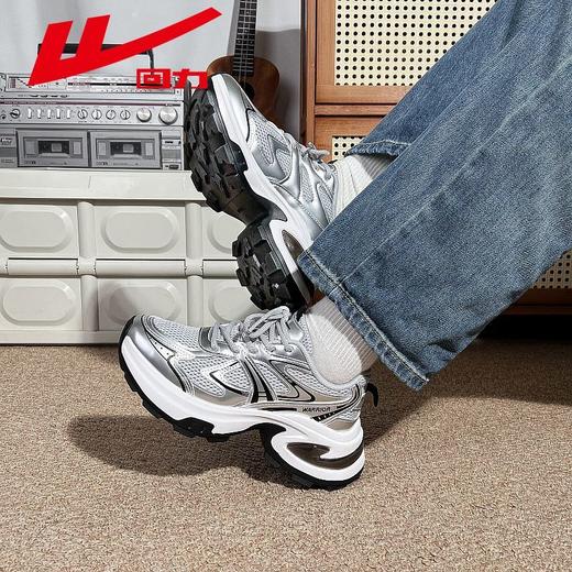 回力老爹鞋女2025秋季新款校园百搭透气休闲鞋子厚底显高运动鞋女 商品图7