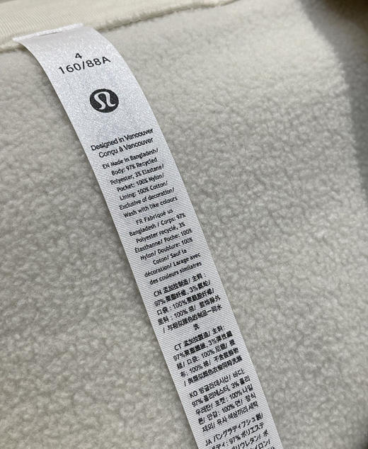 越南产原单lu拉绒卫衣帽衫112201 商品图6