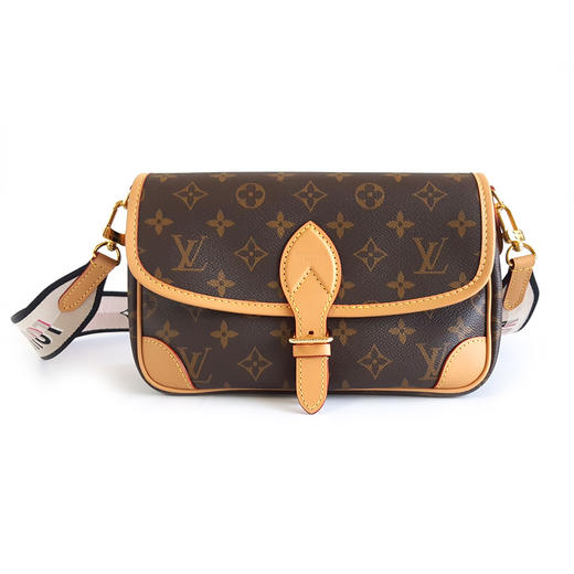 【98新】LV路易威登DIANEM45985  老花黑肩带DIANE法棍包单肩包女士 081225AK09 商品图0