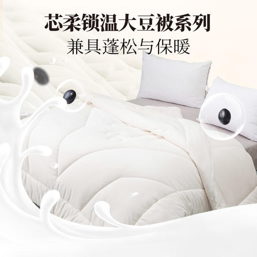 多喜爱 芯柔锁温大豆蛋白春秋被/冬被/拉链子母被【A类抗菌面料】【大豆蛋白】【四季通用】 商品图1