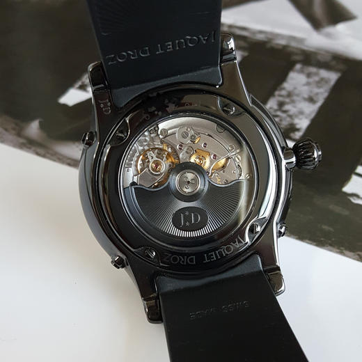 【95新】Jaquet Droz 雅克德罗J008335401自动机械机芯日期、星期、月份、平闰年显示；万年历44MM（男款）星辰系列陶瓷 021225TJ41 商品图5