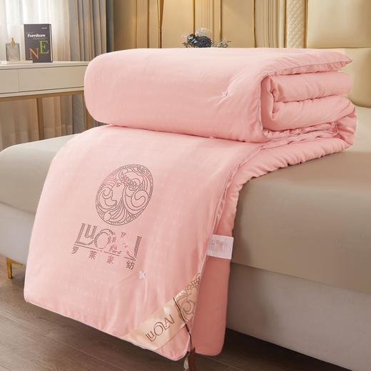 【精品贡缎提花蚕丝被】面料是星级酒店都在用的贡缎提花，全部纯手工缝制～-CSYP 商品图6