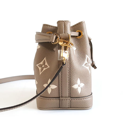 【98新】LV路易威登Nano NoeM46291  大象灰全皮Nano Noe小水桶手提单肩包女士 031225TB01 商品图3