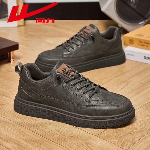 回力皮鞋男款2025新款秋季英伦风男士商务皮鞋爆款休闲正装鞋子男 商品图4