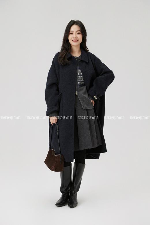 【门店同款】ENJOY冬季“游牧漫寻”双拉链提花开衫 168099673 商品图0