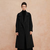 QH964斯尔丽25新款复古经典气质优雅OL风百搭显瘦松弛感长款大衣 商品缩略图0