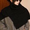 【高品质私服】【羊绒羊毛大领披肩针织围脖】复古氛围感，尤其适合秋冬无领大衣或极简外套搭配【无标出货 介意慎拍】WD 商品缩略图4