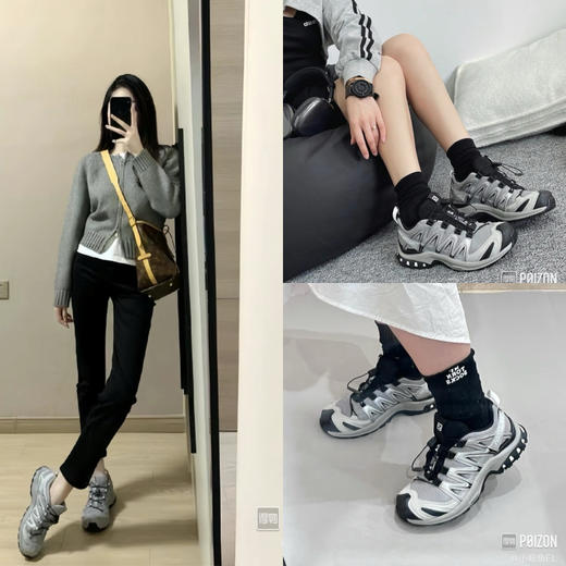 129-9 高端货 slm XA PRO情侣款 休闲户外徒步登山运动鞋 贼跟脚 贼稳当 36.5我穿37 运动鞋码数 商品图0