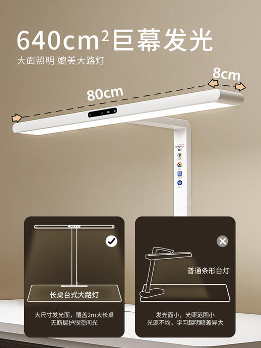 大满贯桌面悦读大路灯 商品图2