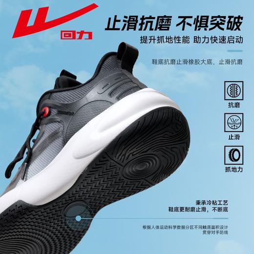 回力男鞋篮球鞋2025新款秋季软底减震跑步鞋潮流百搭运动休闲鞋男 商品图1