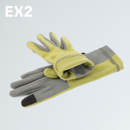 EX2伊海诗 866078 德绒女性登山手套手套薄款保暖手套冬季手套 商品图2