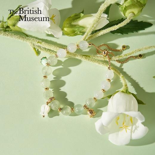 大英博物馆 欧洲文化艺术系列 铃兰葡萄石 可调节手链 商品图0