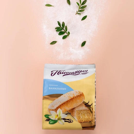 普谢尼岑光头饼香草味200g 商品图2