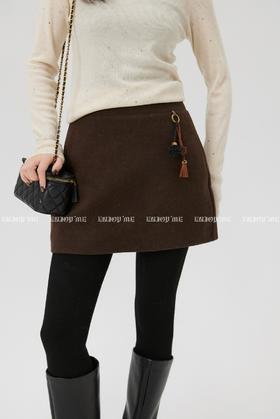 【门店同款】ENJOY冬季“暖冬知性”小挂件百搭半身裙 168643077