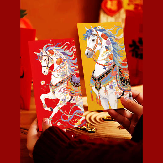 【福利装更划算❗️美学创意】2026马年红包 轻奢新款个性创意新年红包 春节拜年利是封压岁钱 商品图2