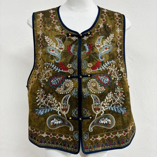 Famecoco范可儿秋款新中式马夹FAD6CA208 商品图1