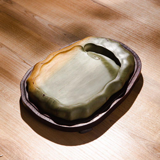 70-80年代荣宝斋定制绿端砚 商品图6