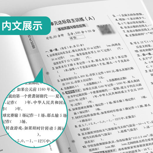 2026春 【人教版】 实验班提优大考卷 六年级数学(下) 商品图5