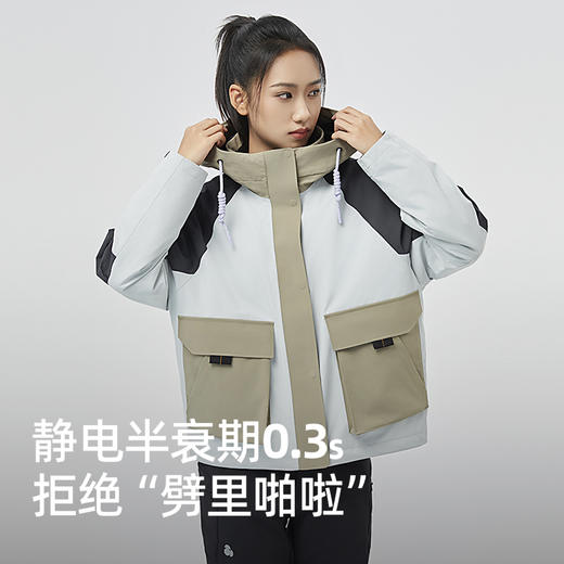 【抓绒内胆冲锋衣】SCALER/思凯乐 男女外套三合一爆款户外防风防水冲锋衣外搭F2404507/F2414507 商品图2