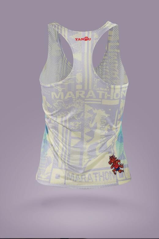 严素跑步背心,马当先系列,男/女款,轻量,快干,严素态度 商品图5