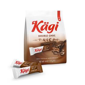 卡奇迷你特浓巧克力威化饼干125g