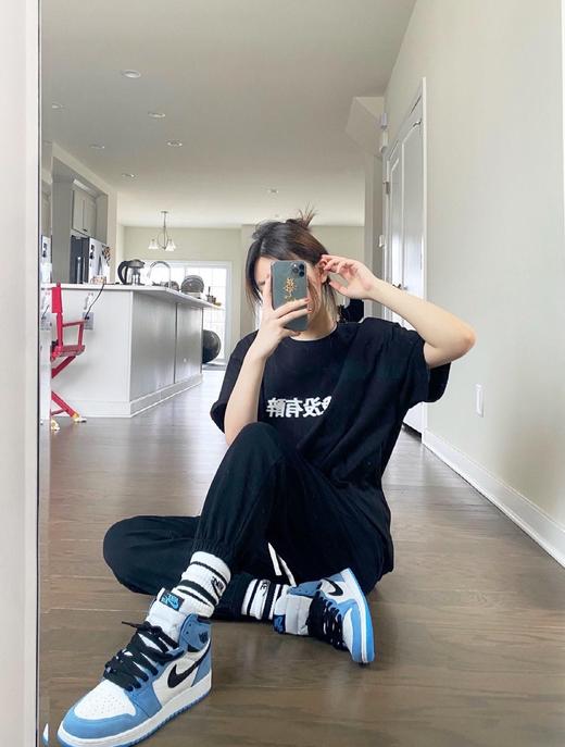 一店k （公司货！）球鞋界的南波万！魅力依旧~情侣款男女撞色篮球高帮板鞋 商品图9