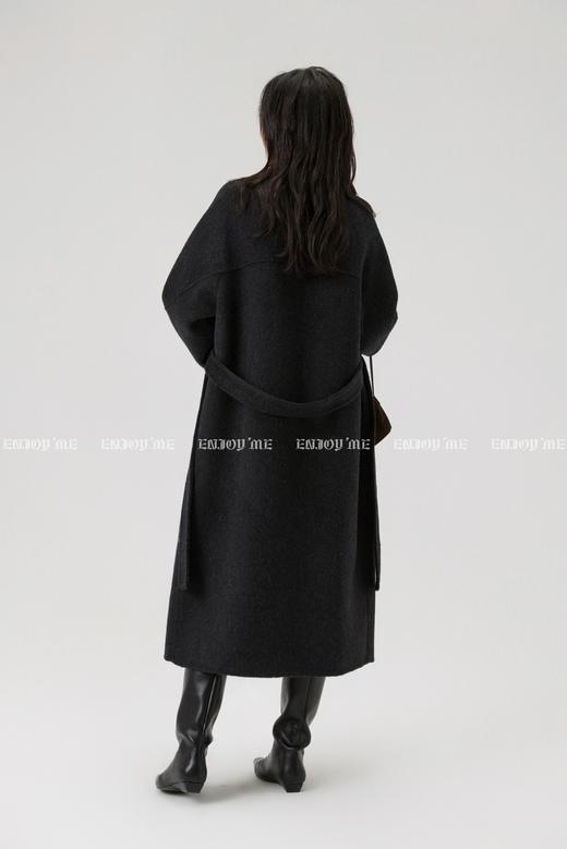 【门店同款】ENJOY冬季“暖冬知性”小立领收腰长款大衣 168144139 商品图11