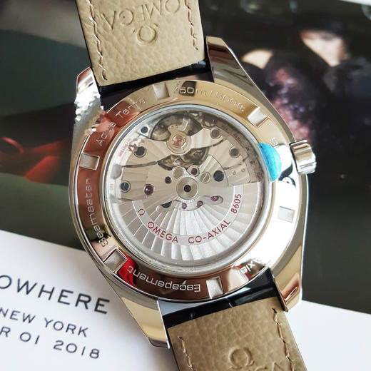 【95新】OMEGA 欧米茄231.13.43.22.02.004天文台认证同轴自动机械机芯日期显示、GMT43MM（男款）海马系列精钢 281125NJS25 商品图7