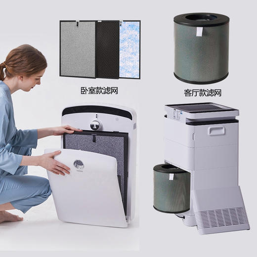 ⁵替换滤网【汉朗空气净化器滤网】卧室款、客厅款，看规格下单 YY05-SD-HL 商品图0