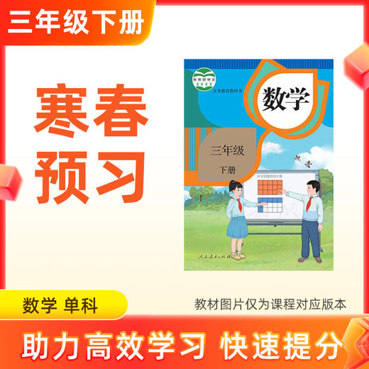 【数学】三年级下册预习 单科 商品图0