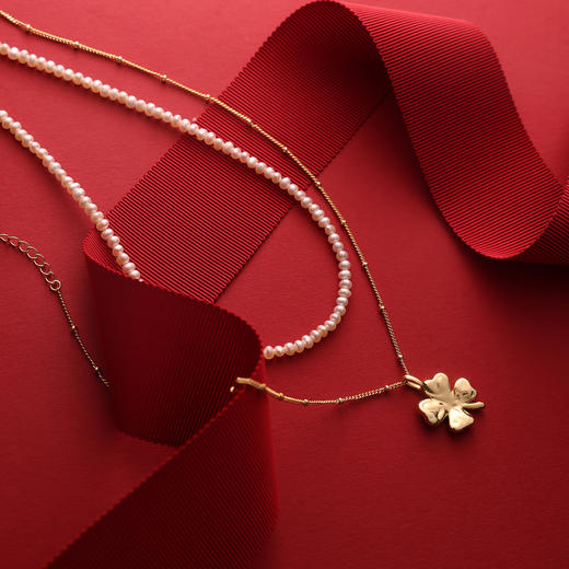 ARSIS丨 幸运符号系列 四叶草鸿运叠链 商品图10