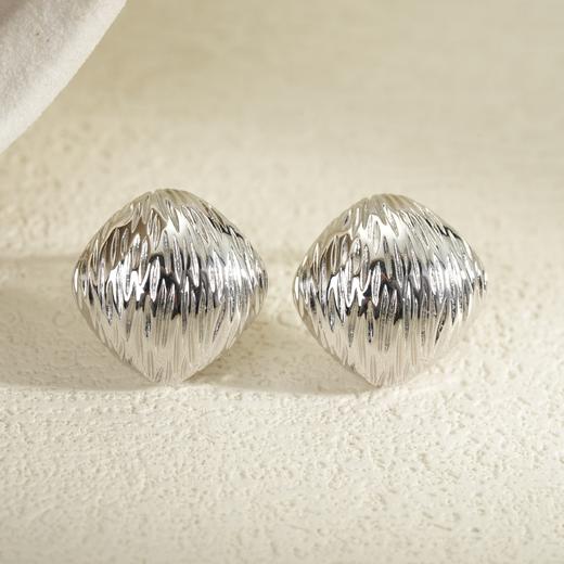 简约金属耳环·雅韵系列双色 商品图5