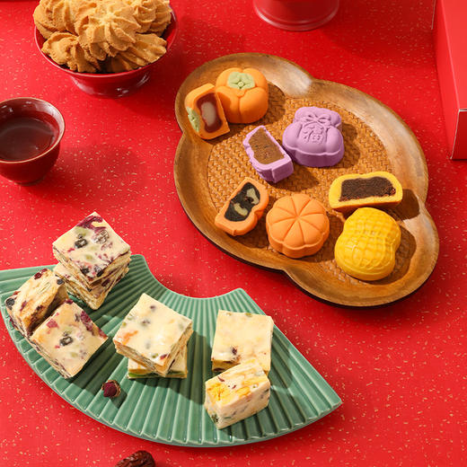 雅觅 山河颂·四时如意什锦糕点综合礼盒 商品图4