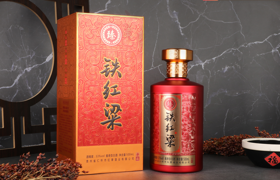 铁红粱*醇 平价纯粱酱香型白酒 500ml/瓶x6瓶