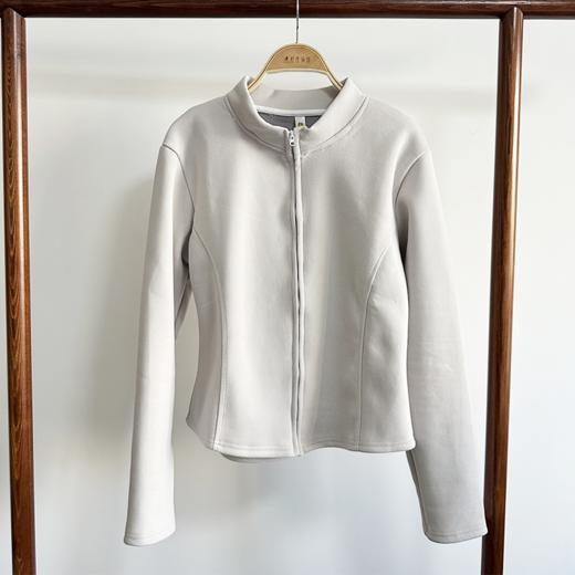 壁虎瑜伽【2512WT452】显瘦立领双拉链外套【5天发货】 商品图6