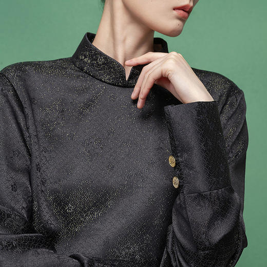 【林栖设计小店】梅开纳福|真丝衫恭王府联名2026早春新款衬衫女1961075 商品图3