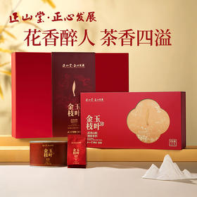 正山堂骏眉中国 正心发展金枝玉叶礼盒装 特级红茶正宗茶叶送礼长辈