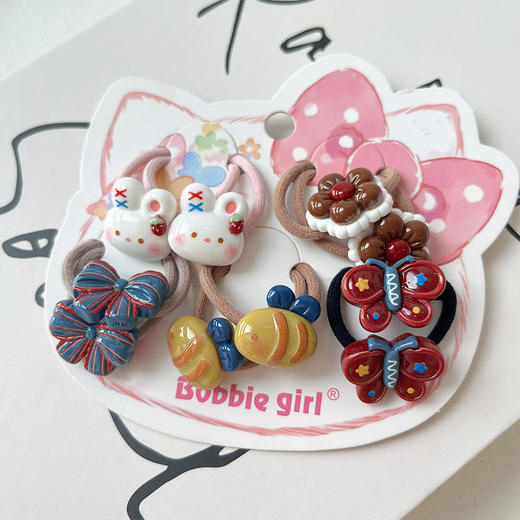复古色系卡通皮筋-纪念日百货门店同款167748774 商品图2