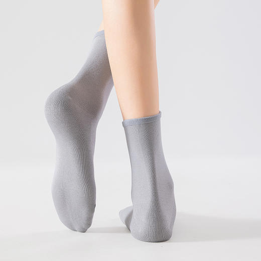 【松口设计 久穿不勒】副歌四季7A抑菌睡眠袜男袜女袜5双装享收纳袋 商品图6