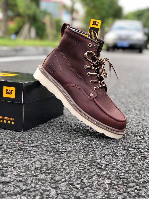 元单推土机经典款  CAT卡特男鞋牛皮休闲靴工装靴男靴 商品图2